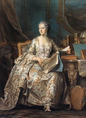 Marquise de Pompadour muse de la bague marguerite