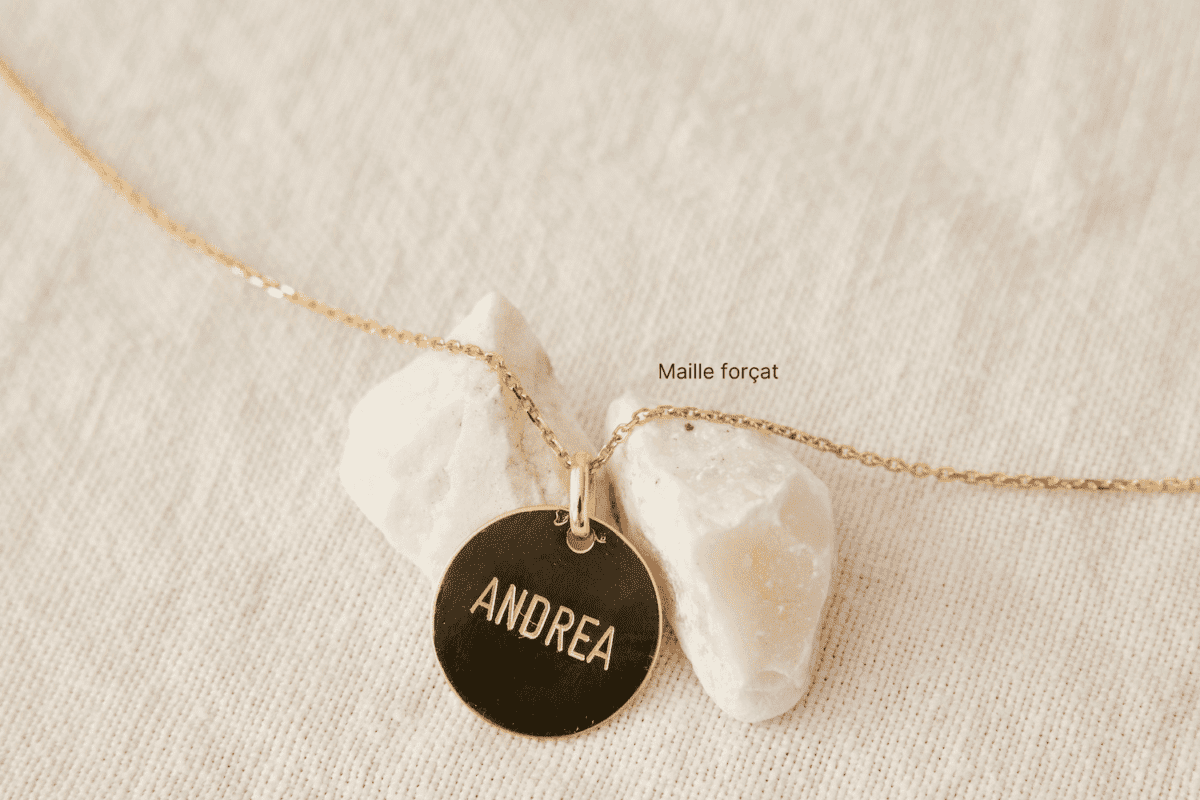 Chaine en Or recycle - chaine maille forcat