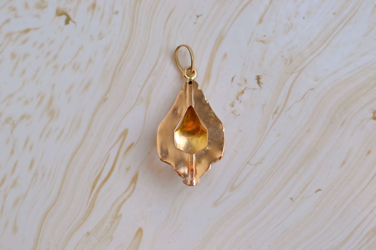 Pendentif ancien Napoleon III en Or 18 carats