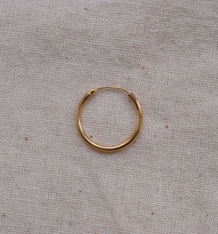 Mono créole Or jaune - boucle d'oreille Vintage