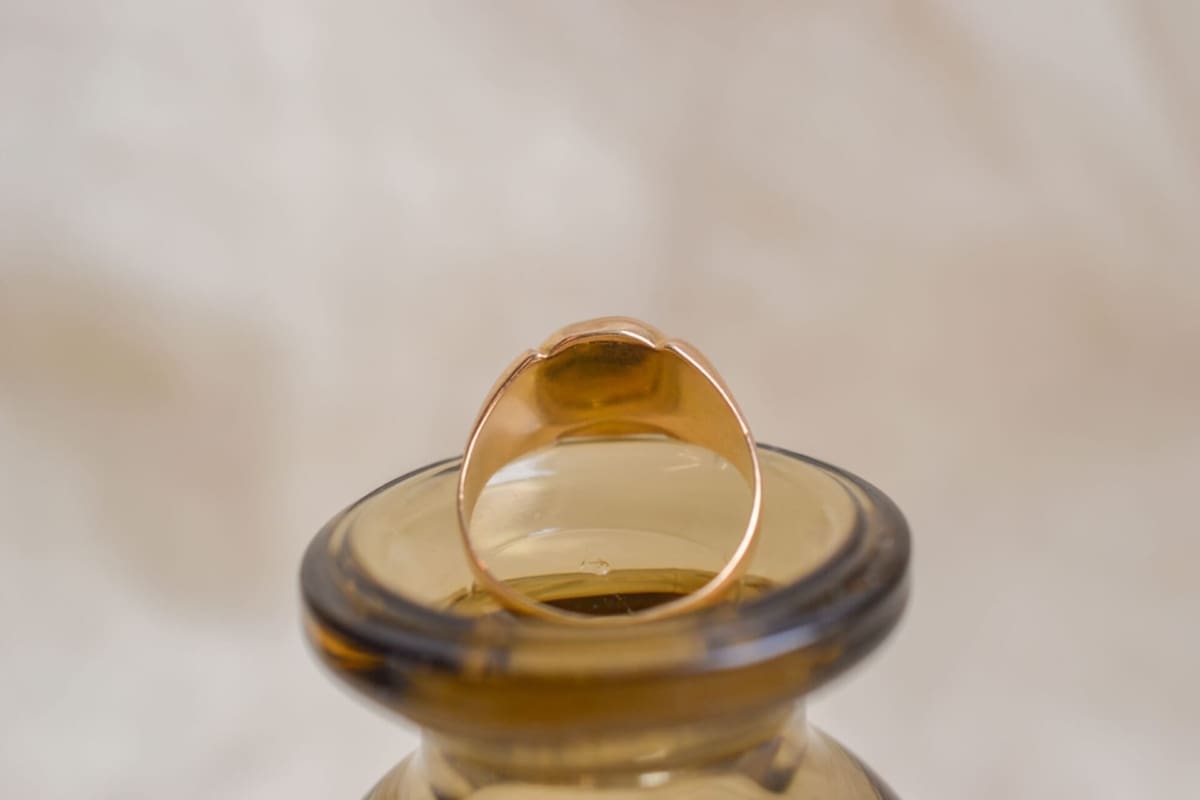 Bague dôme Diamant - bague unique