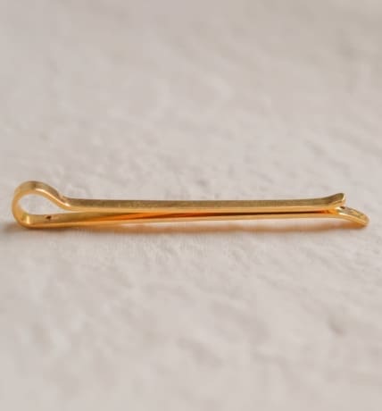 Pince à cravate Or jaune - pince à cravate Vintage
