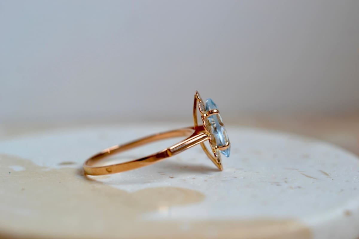 Bague Marquise Or jaune