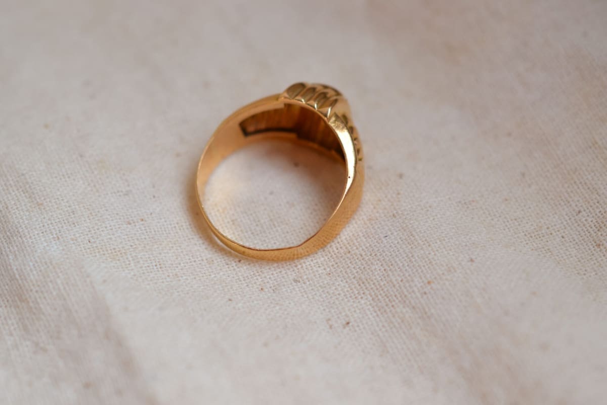 Bague Or jaune 18 carats Diamant