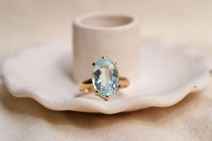 bague cocktail vintage