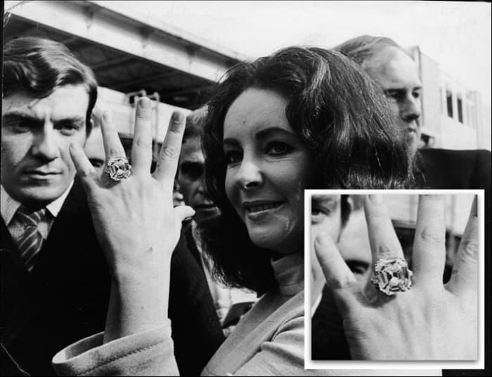 Bague de fiançaille Elizabeth Taylor