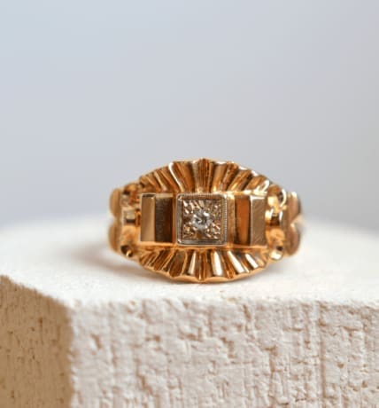 Bague Art Déco Diamant