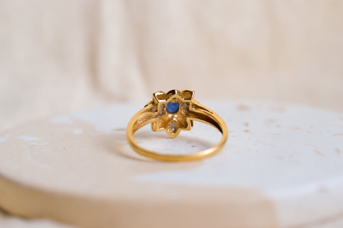 Bague de seconde main en Or jaune 18 carats