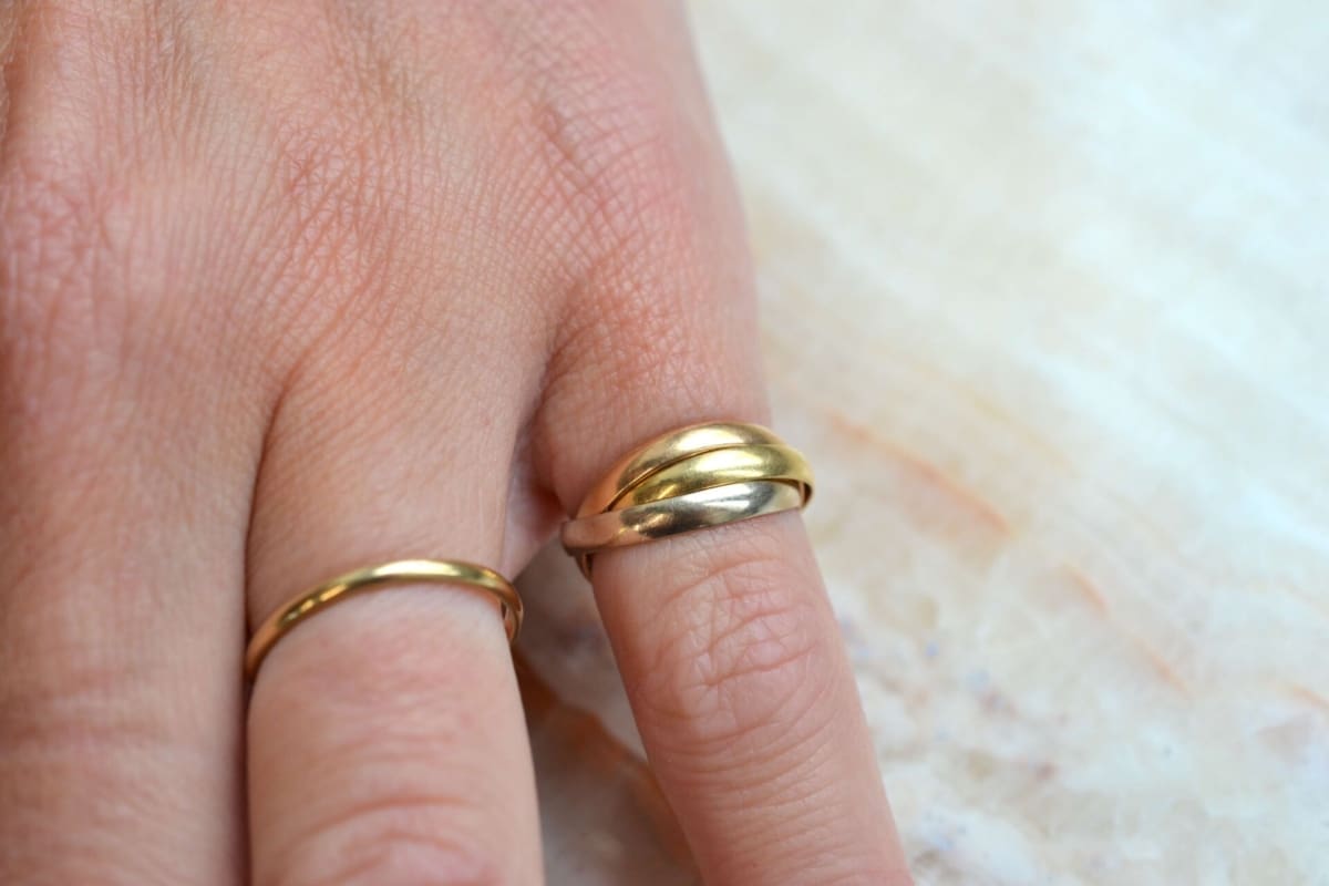 bague trinity 3 ors