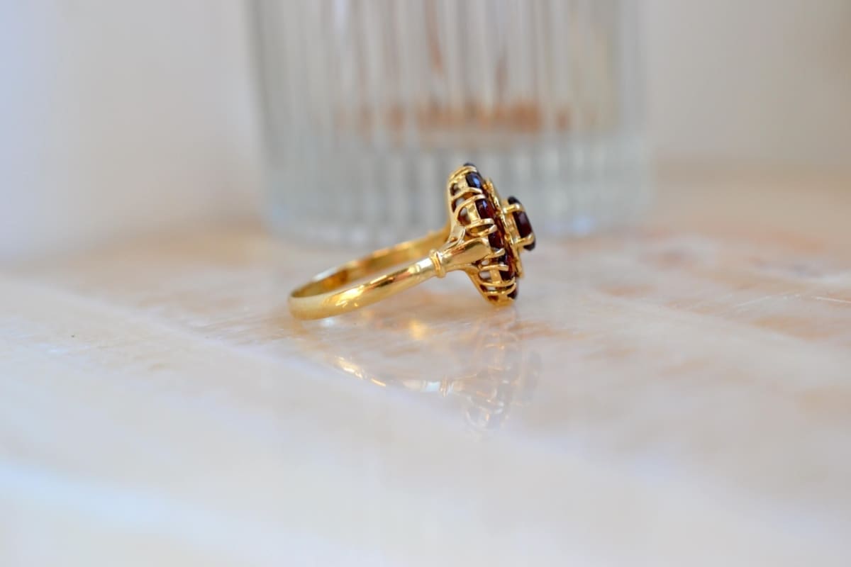 bague fleur