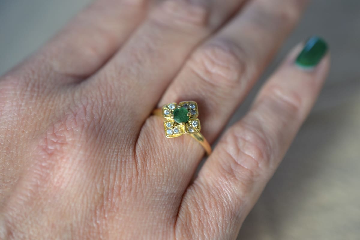 bague losange