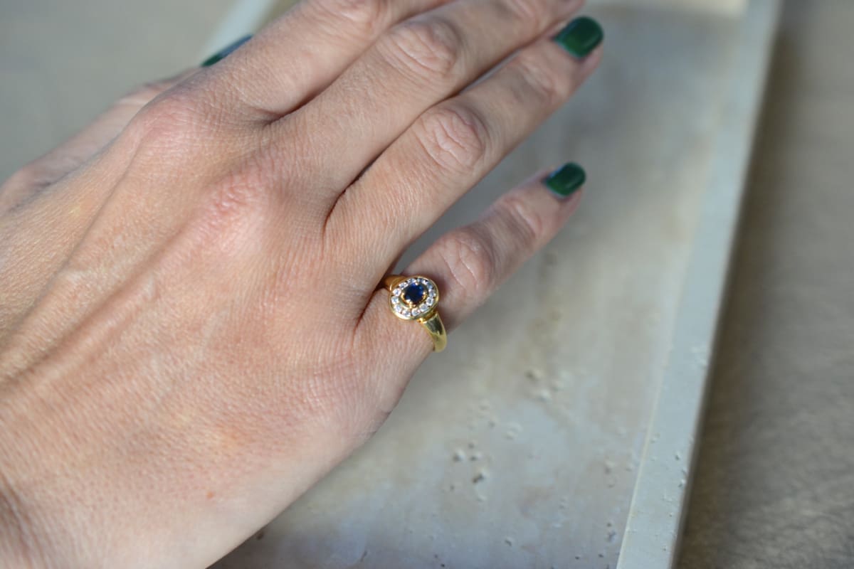 bague ovale