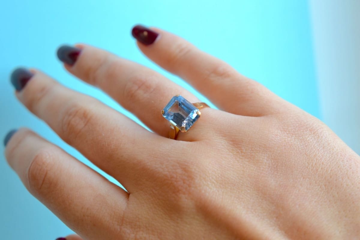 bague solitaire