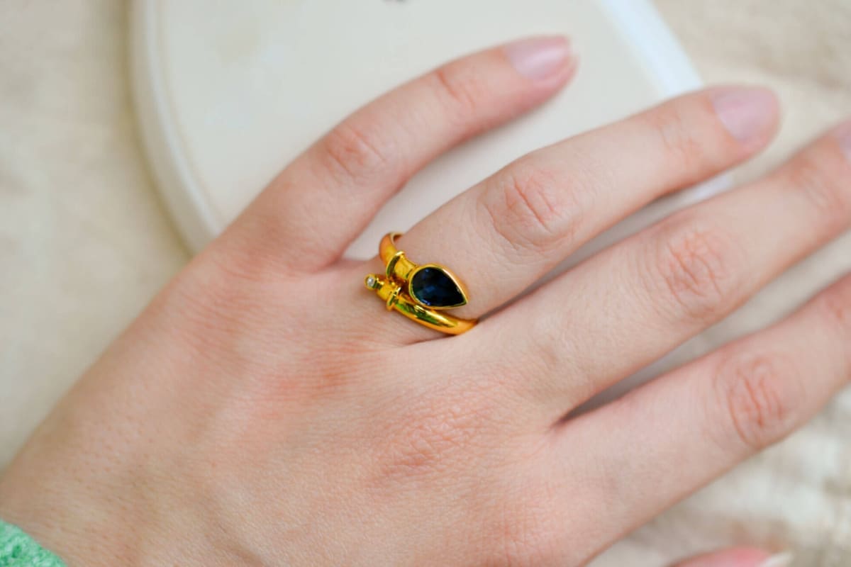 bague toi moi saphir et diamant