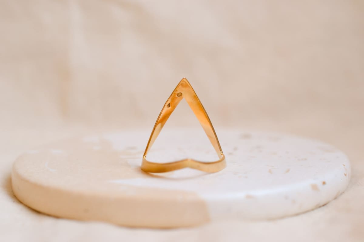 Bague ancienne en Or jaune 18 carats