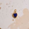 Pendentif ancien en Or jaune 18 carats orné de Lapis Lazuli