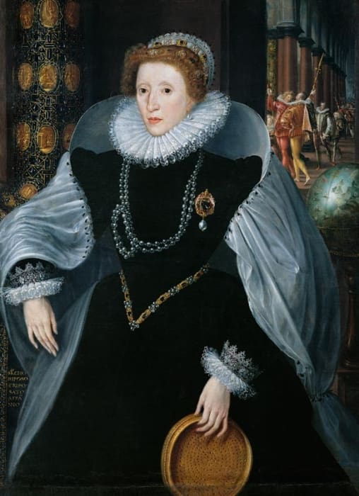 bijoux perles de la reine Elizabeth I d'Angleterre