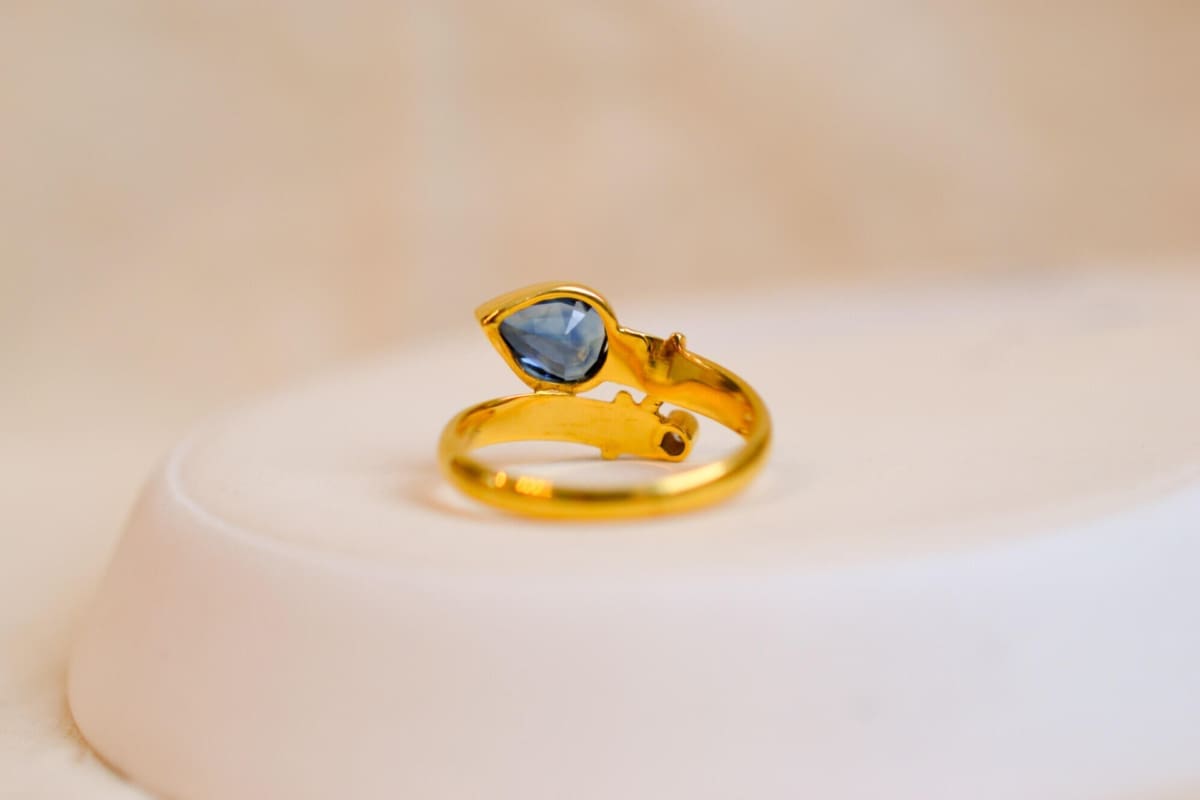 toi et moi saphir et diamant