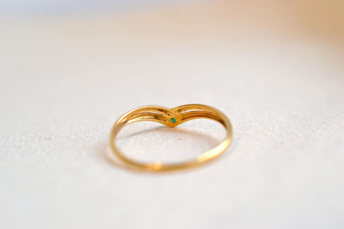 bague emeraude