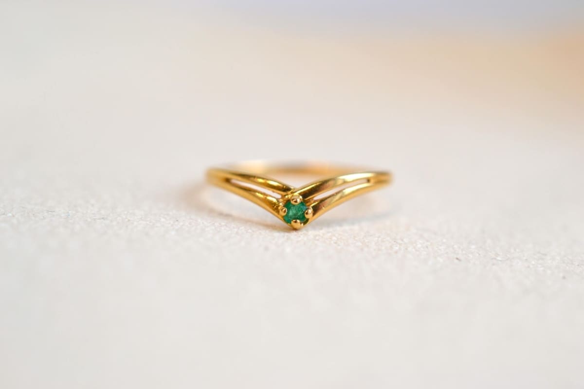 solitaire emeraude