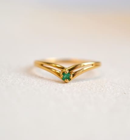 solitaire emeraude