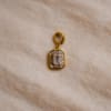 Pendentif octogonal en Or jaune 18 carats centré d'une Topaze