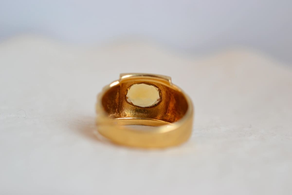 bague jonc godrons