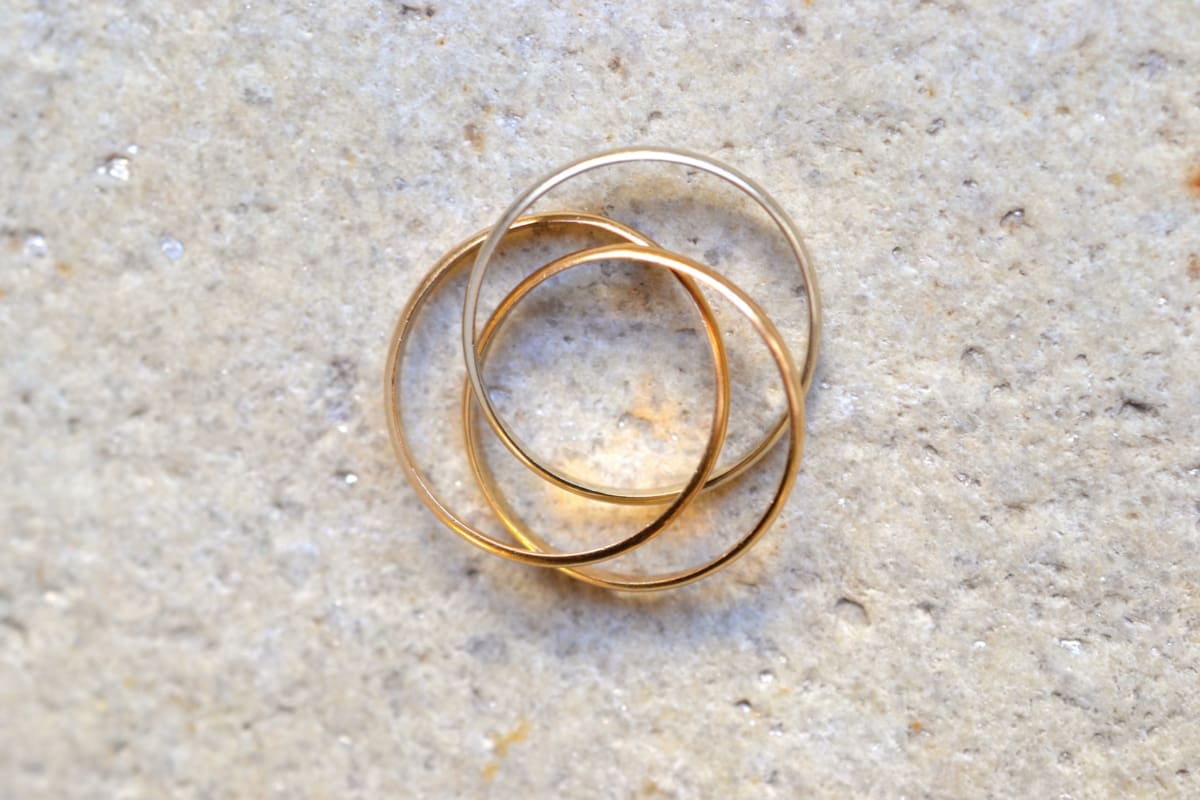 bague trinity 3 ors