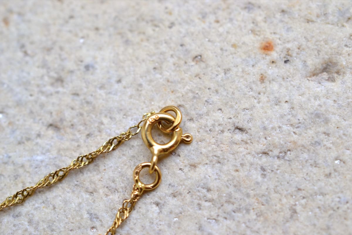 chaine maille forme corde