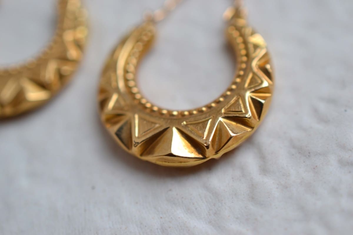 creoles facettees billes