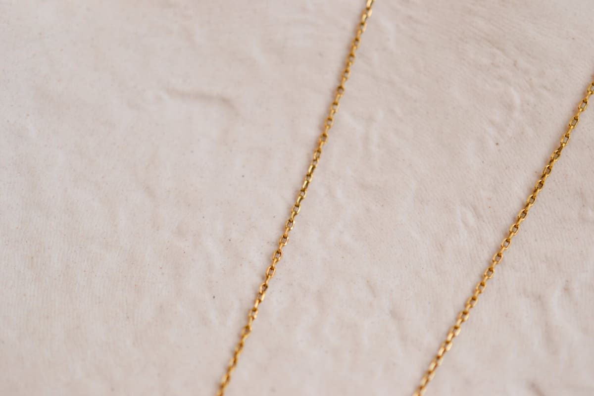 Chaîne maille forçat en Or jaune 18 carats
