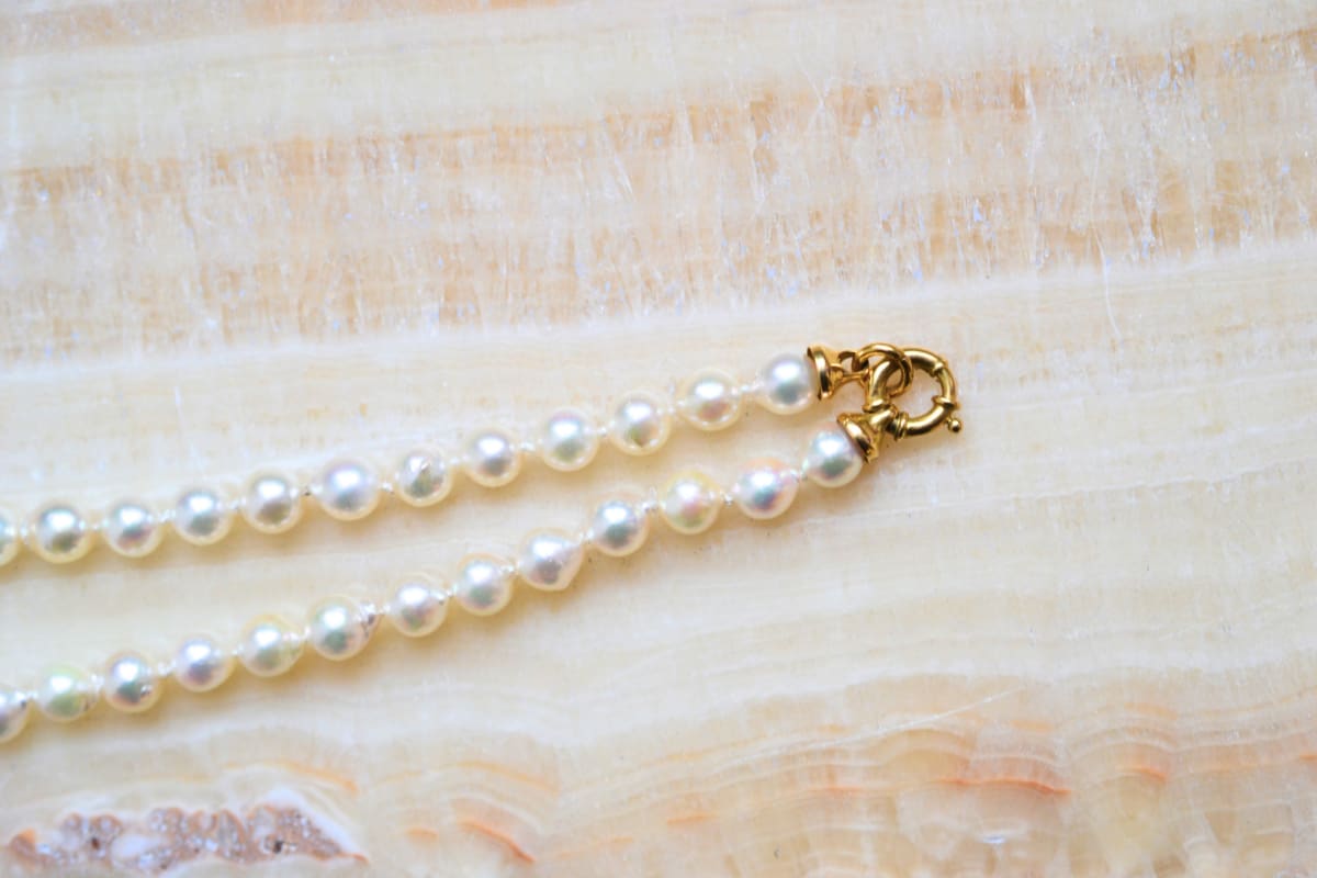 collier de perles de culture