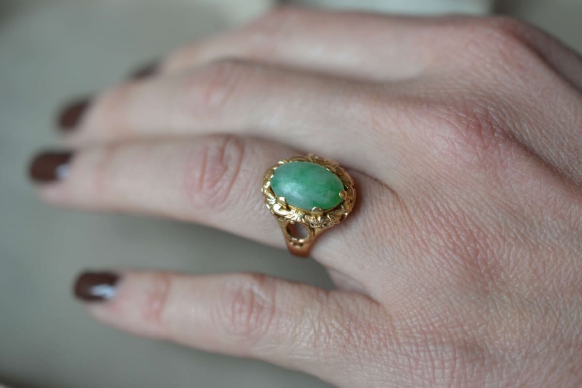 bague jade