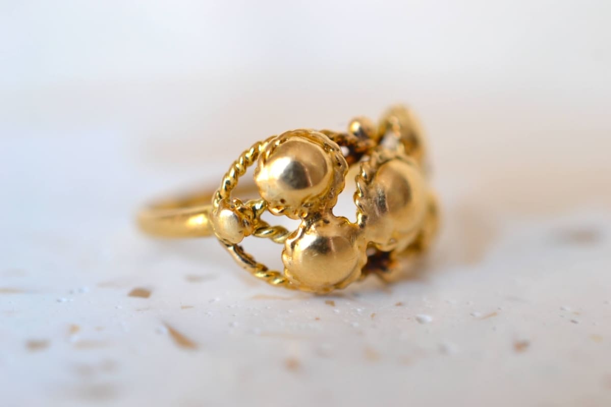 bague noeud damour