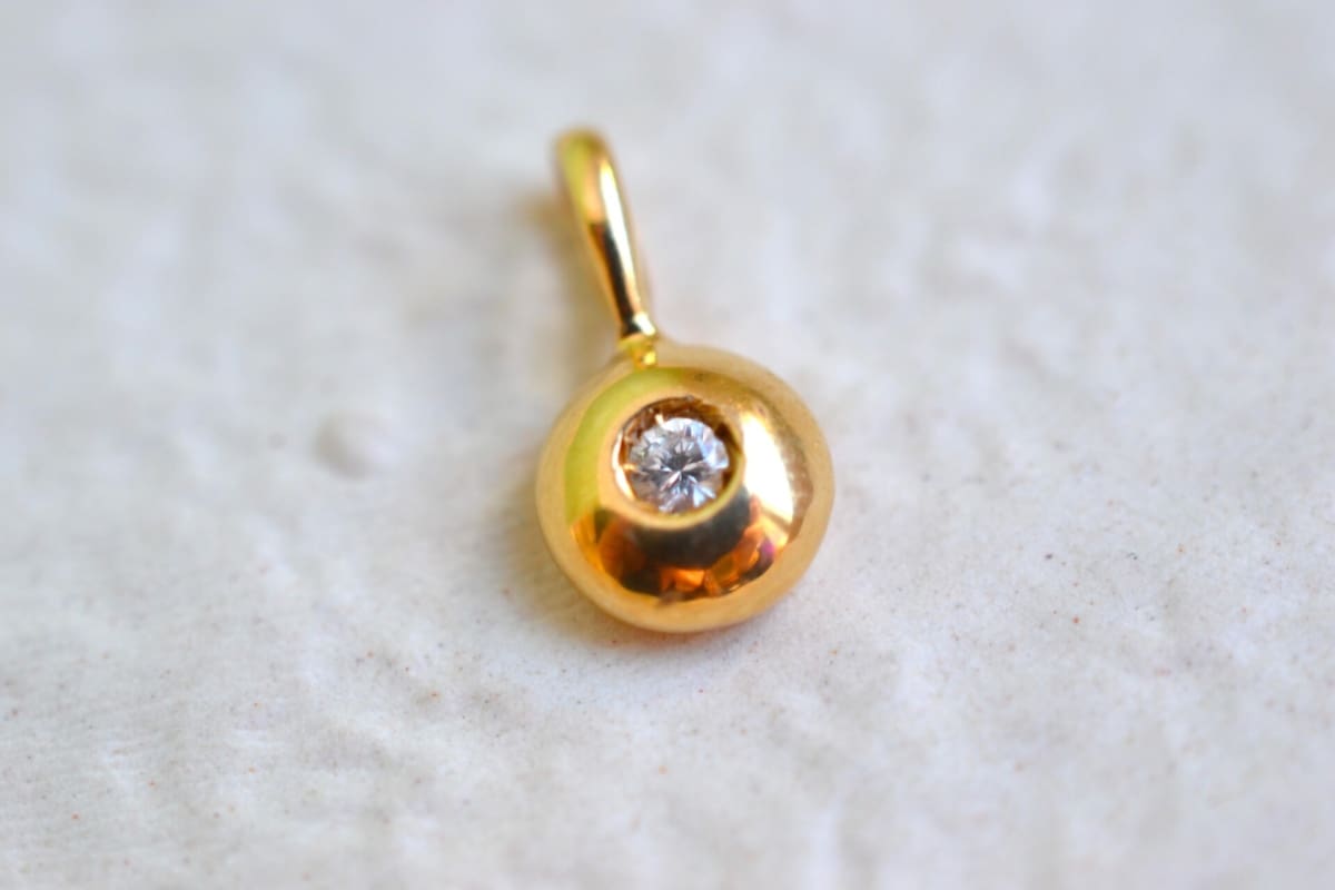 pendentif diamant