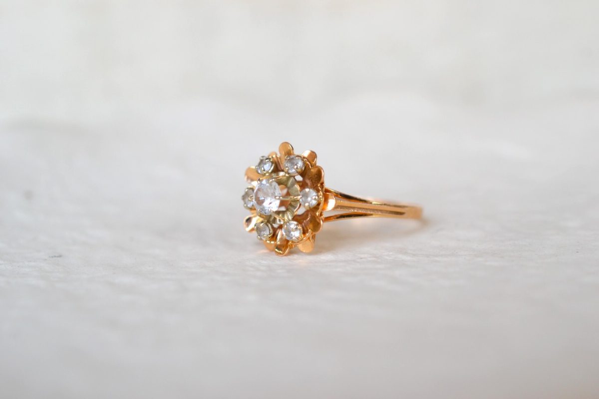 Bague fleur