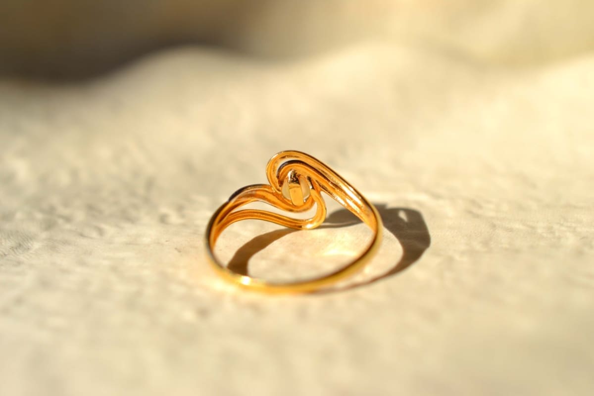 bague perle tourbillon