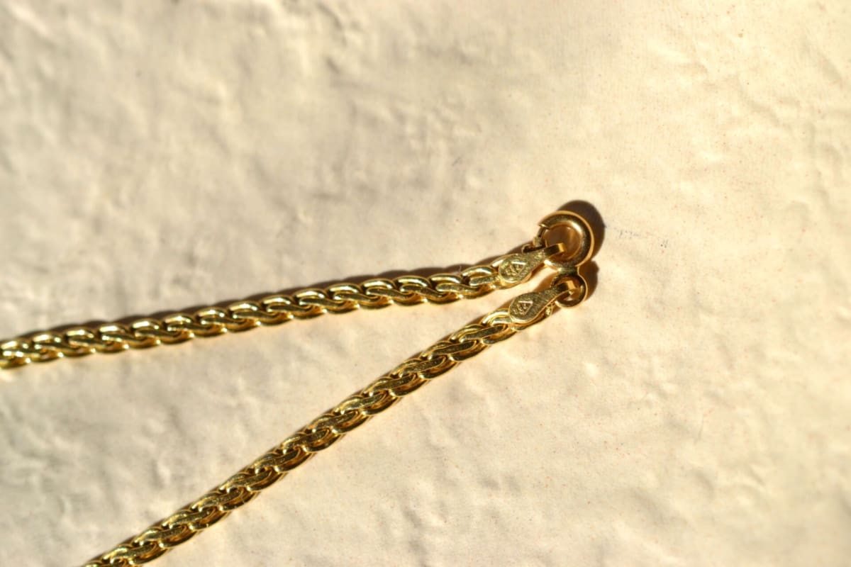 Bracelet fantaisie maille style palmier