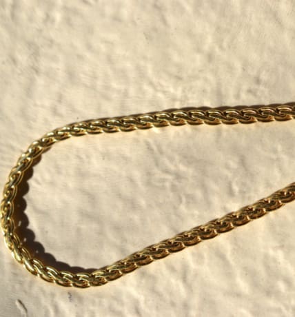 bracelet maille fantaisie style palmier