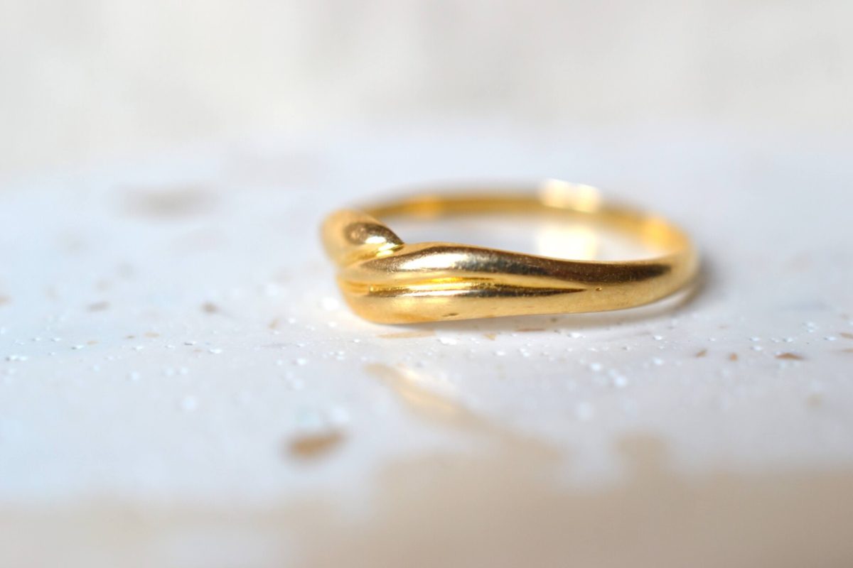 bague rainure torsadee