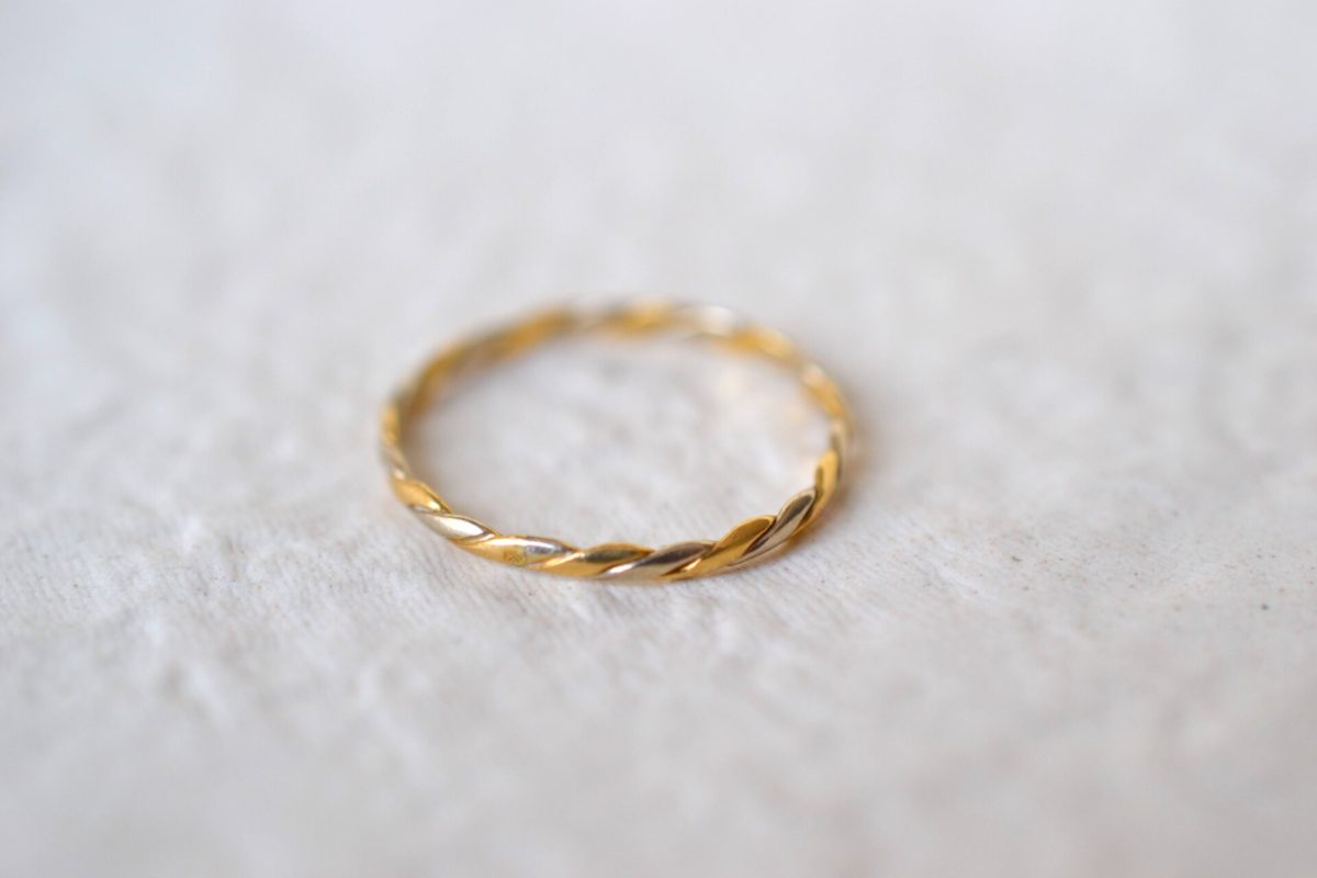 bague torsadée