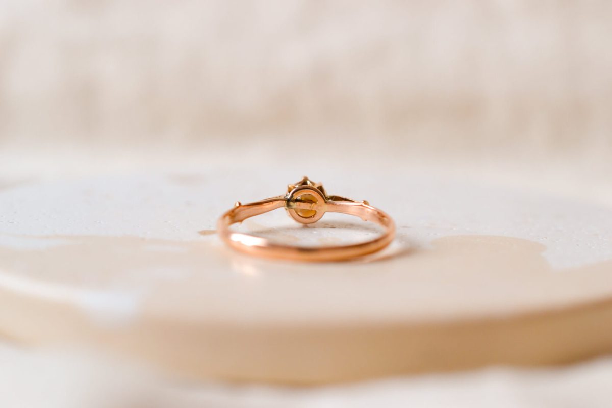 Bague Vintage en Or jaune 18 carats