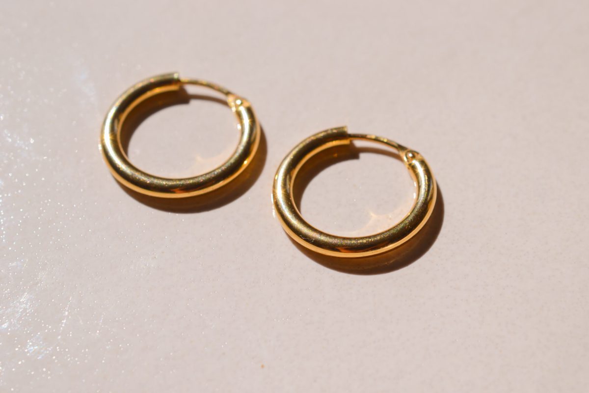 Boucles d'oreilles anciennes en Or jaune 18 carats