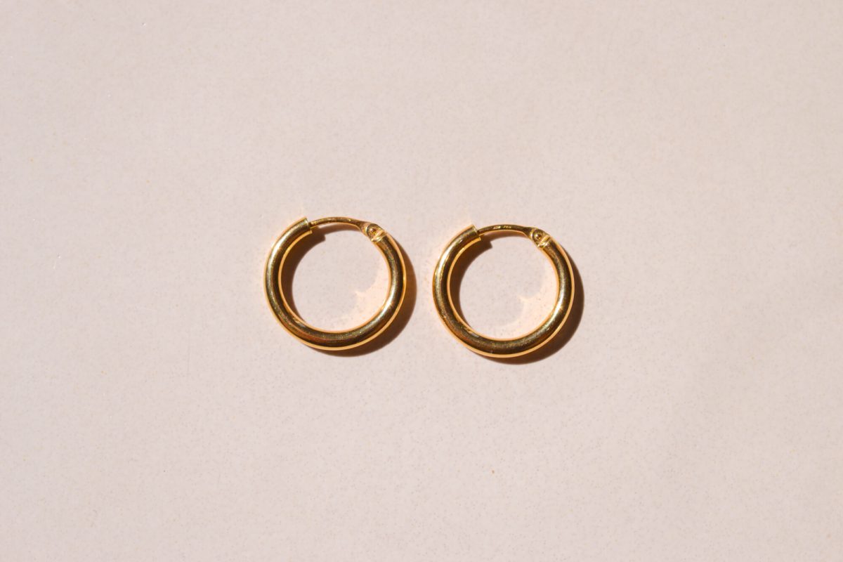 Créoles anciennes en Or jaune 18 carats