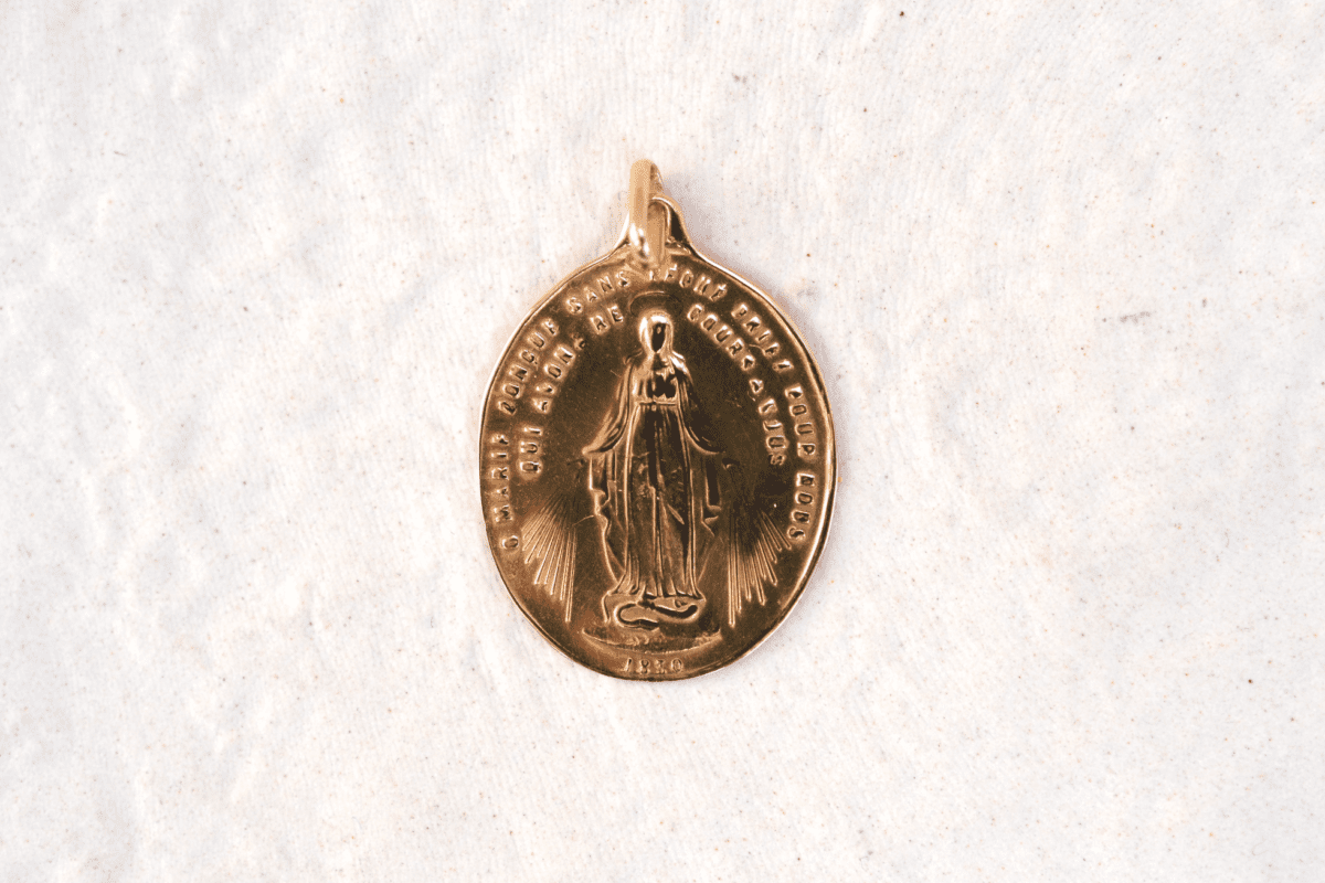 medaille vierge marie