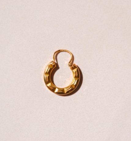 Mono créole en Or jaune 18 carats