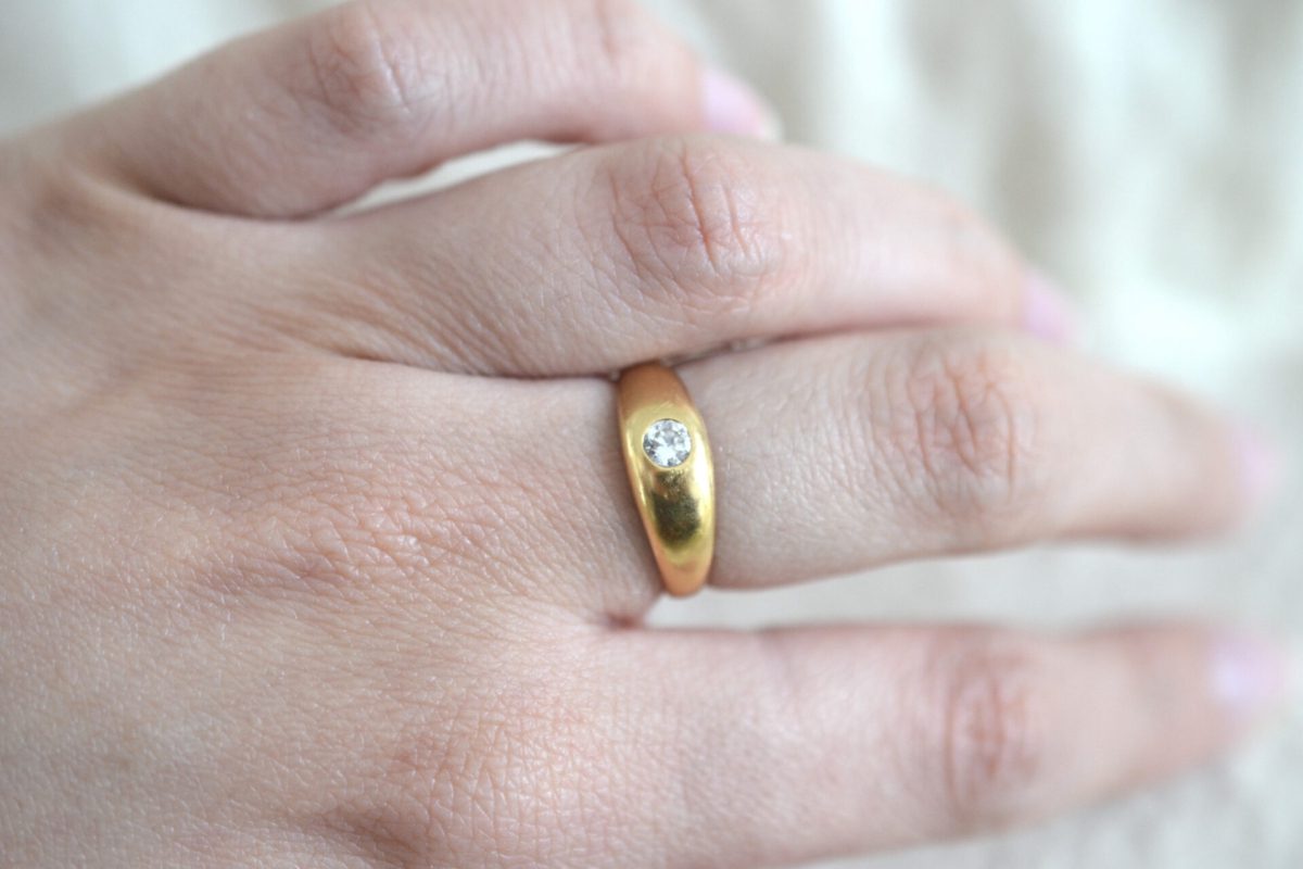 bague jonc anglais homme