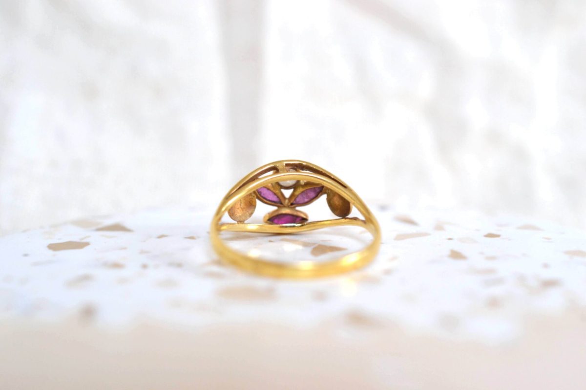 bague rubis femme