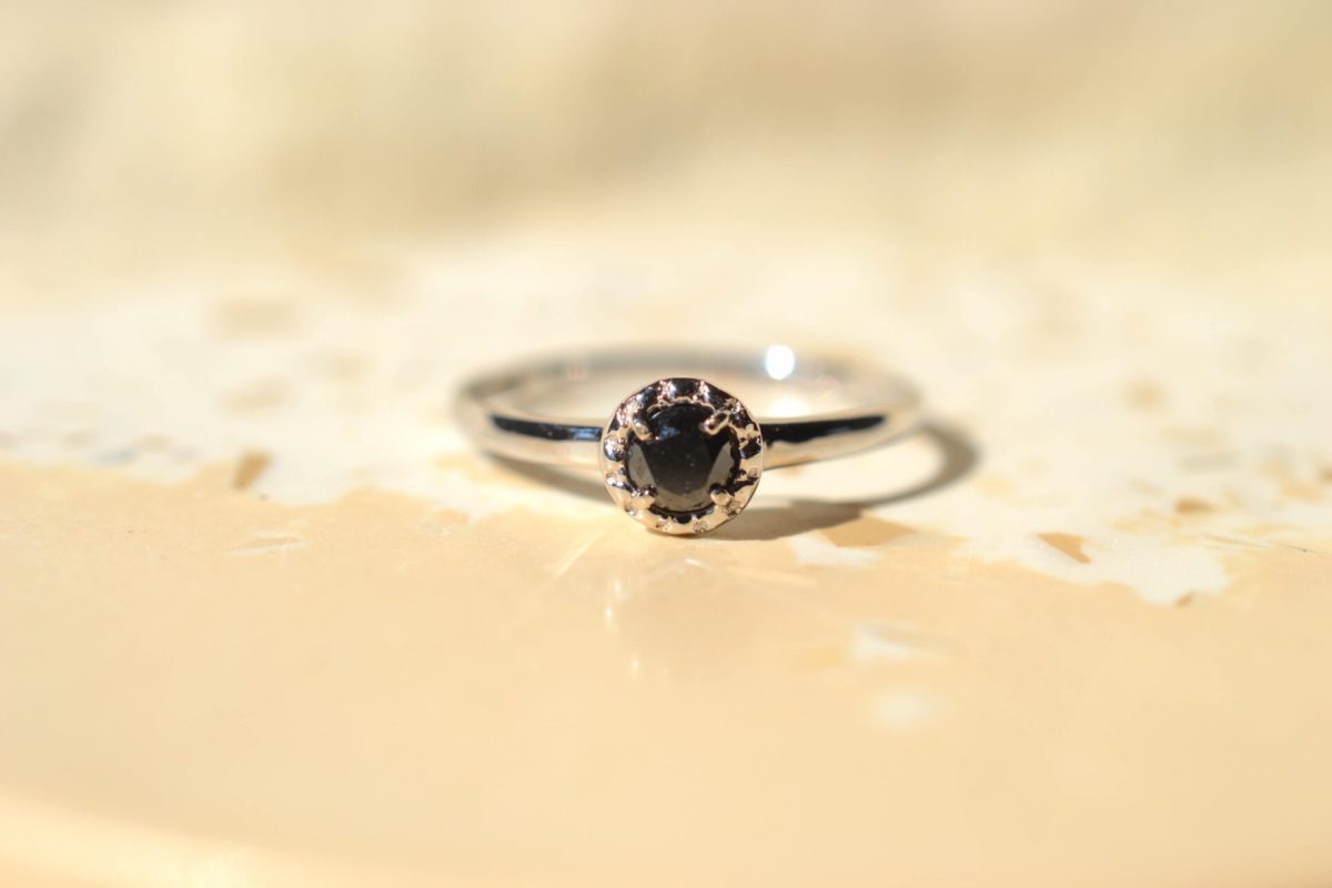 bague solitaire moissanite