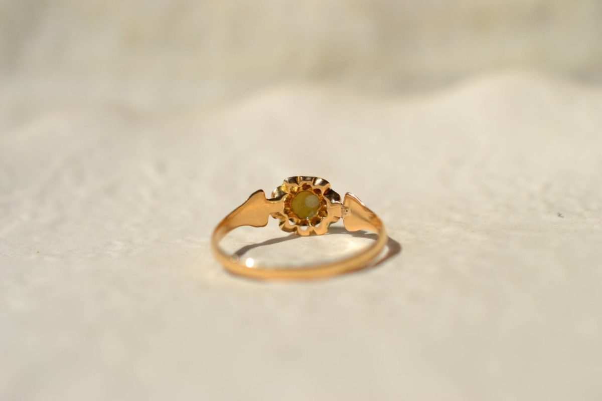bague ancienne perle
